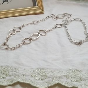 Long chain necklace
